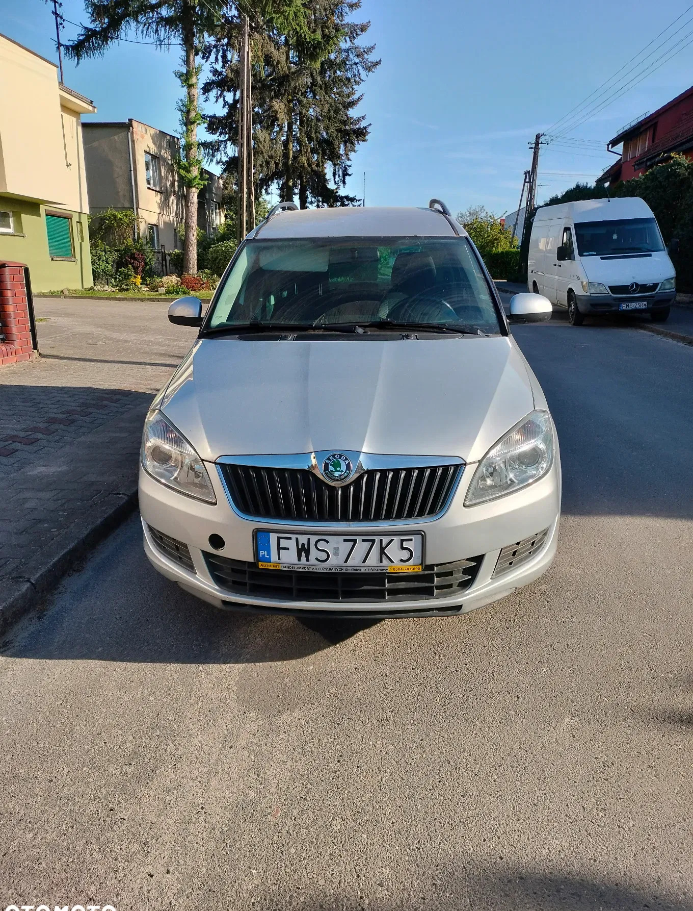 skoda Skoda Roomster cena 14900 przebieg: 298981, rok produkcji 2011 z Wschowa